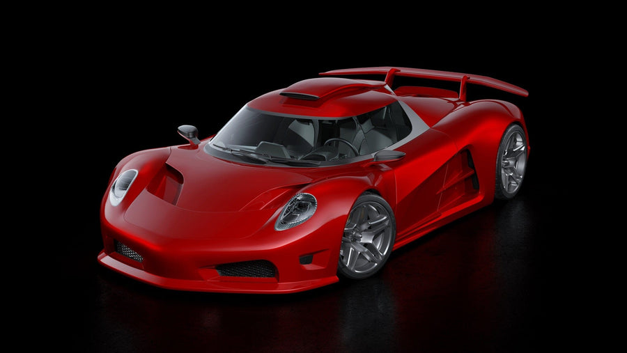 Concept Car Wall Mural - Peel and Stick Wall Murals Peel and stick Wall Mural Color Original Custom Size