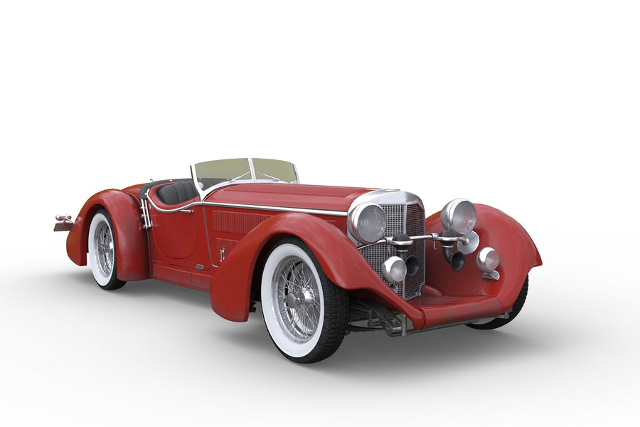 Concept Convertible Roadster Sports Car Wall Mural - Peel and Stick Wall Murals Peel and stick Wall Mural Color Original Custom Size