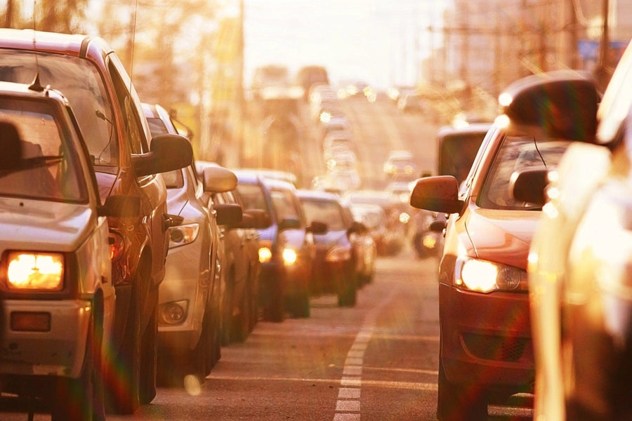 Traffic Jam Wall Mural - Peel and Stick Wall Murals Peel and stick Wall Mural Color Original Custom Size