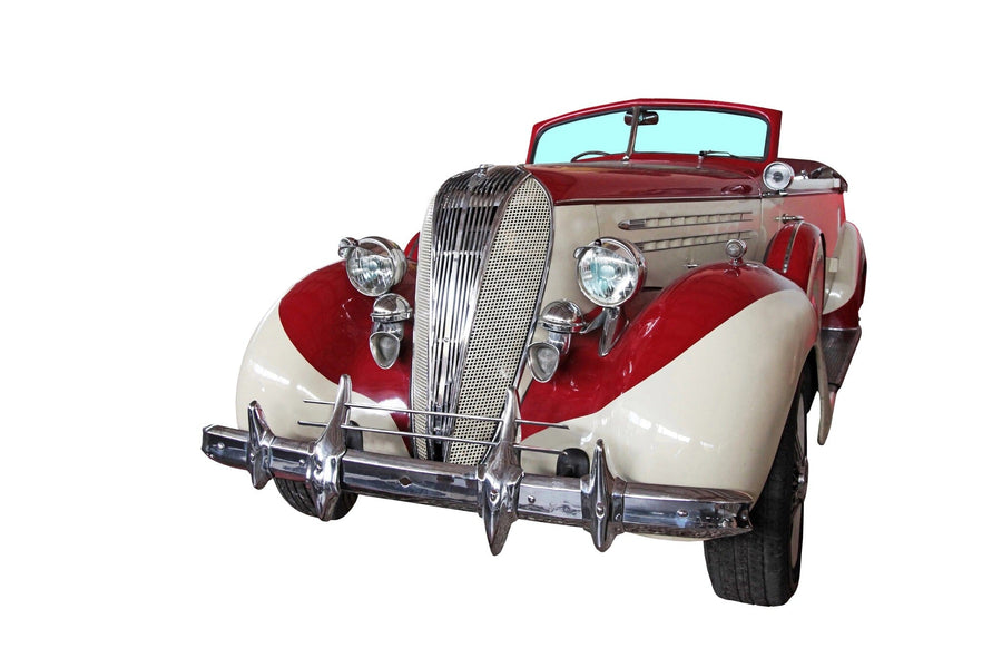 Vintage Car Wall Mural - Peel and Stick Wall Murals Peel and stick Wall Mural Color Original Custom Size