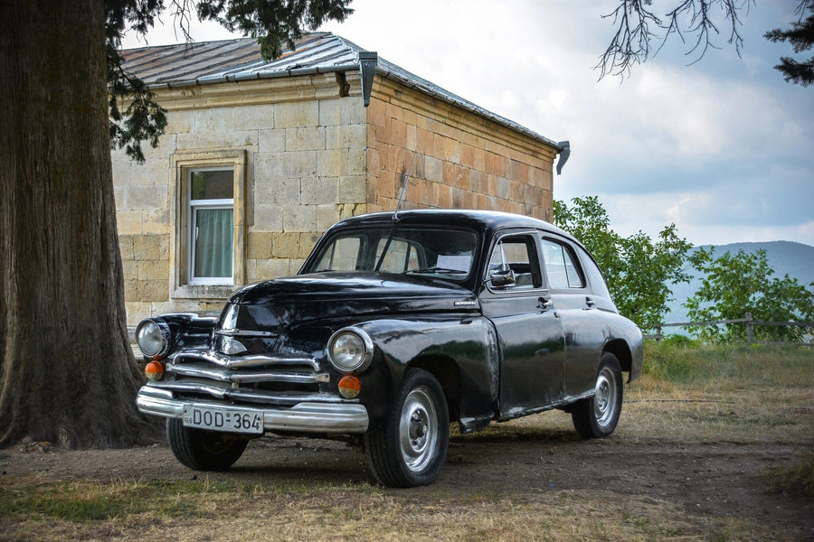 Old Car Wall Mural - Peel and Stick Wall Murals Peel and stick Wall Mural photo Color Original Custom Size