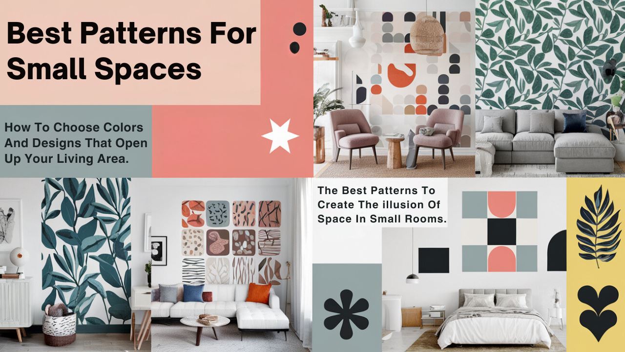 Top Patterns for Small Spaces | Best Wall Decor Ideas - Peel and Stick ...
