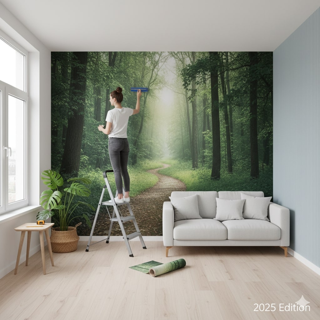 Peel & Stick Wall Murals for Small Spaces: Complete Guide 2025