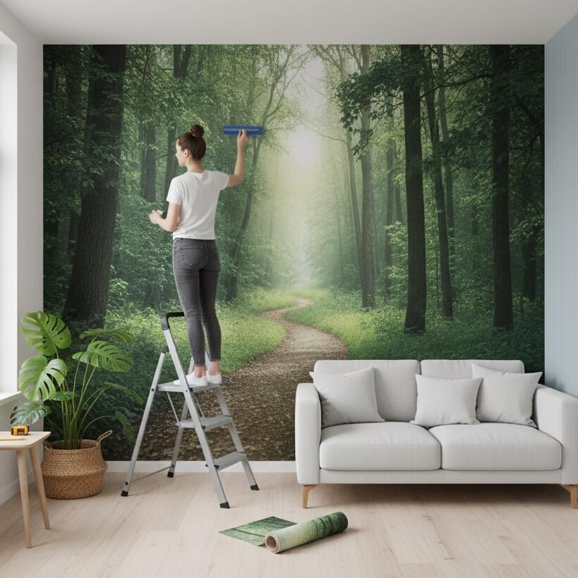 Peel & Stick Wall Murals for Small Spaces: Complete Guide 2025