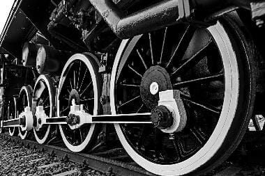 Train Peel and Stick Wall Murals