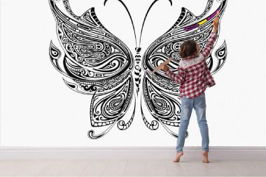 Girl's Room Peel and Stick Wall Murals