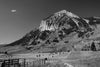 Crested Butte Mountain Over Ranch Wall Mural