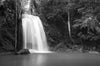 Erawan Waterfall Wall Mural Wallpaper Mural Deposit photo Black & White Original Custom Size