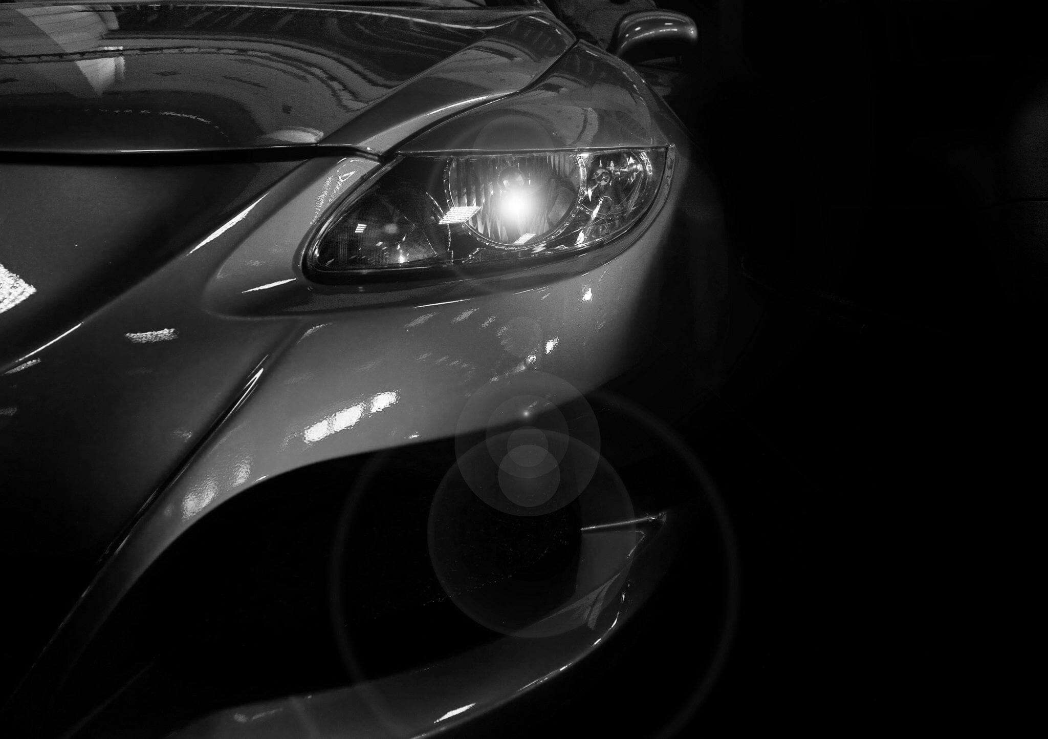 Headlight Wall Mural - PASWM