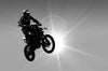 Motocross Wall Mural Wallpaper Mural Deposit photo Black & White Flipped Custom Size