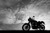 Motorcycle Wall Mural Wallpaper Mural Deposit photo Black & White Original Custom Size