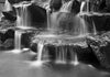 Water fall Wall Mural Wallpaper Mural Deposit photo Black & White Original Custom Size