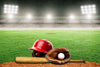 Baseball bat helmet glove and ball – Peel and Stick Wall Murals