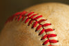 close view of baseball stitches – Peel and Stick Wall Murals
