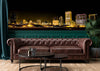 Chicago Night Photography Wall Mural