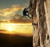 Climber on Sunset Wall Mural Wallpaper Mural Color Original Custom Size