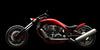 Concept Motorcycle Isolated on Black Background Wall Mural Wallpaper Mural Deposit photo Color Original Custom Size