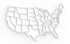 The Embossed Map Wall Mural is a white, 3D wall mural of the contiguous United States with subtle shadows and state boundaries for a minimalist, modern look. Its peel-and-stick design highlights each state’s outline for understated decor.