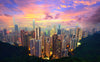 Hong Kong from Victoria Peak Wall Mural – Peel and Stick Wall Murals Peel and stick Wall Mural Deposit photo Color Original Custom Size