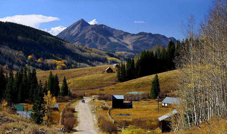 Crested Butte Mountain Wall Mural