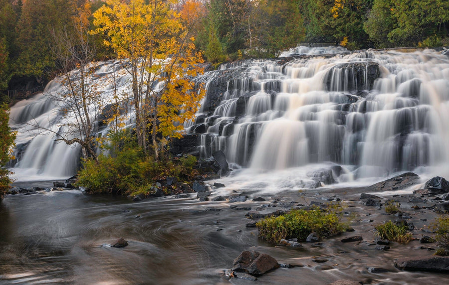 Bond Falls Wall Mural Peel and stick Wall Mural Deposit Photo Color Original Custom Size