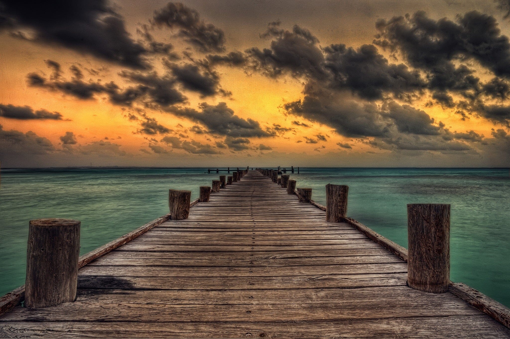 Edge of Calm Wall Mural - PASWM