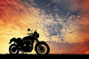 Motorcycle Wall Mural Wallpaper Mural Deposit photo Color Flipped Custom Size