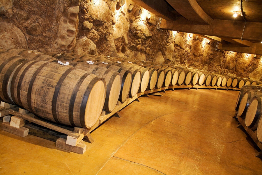 Vintage Wine Barrels Wall Mural - Peel and Stick Wall Murals Peel and stick Wall Mural Color Original Custom Size
