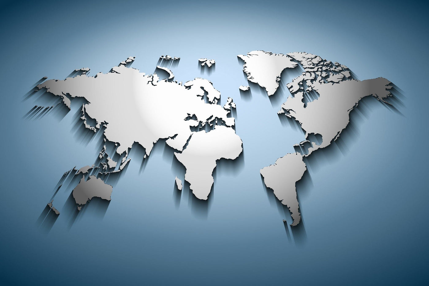 World Map Embossed Peel and Stick Wall Mural Peel and stick Wall Mural Color Flipped Custom Size