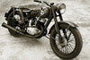 Old Motorcycle Wall Mural - Peel and Stick Wall Murals Peel and stick Wall Mural Deposit photo Color Original Custom Size