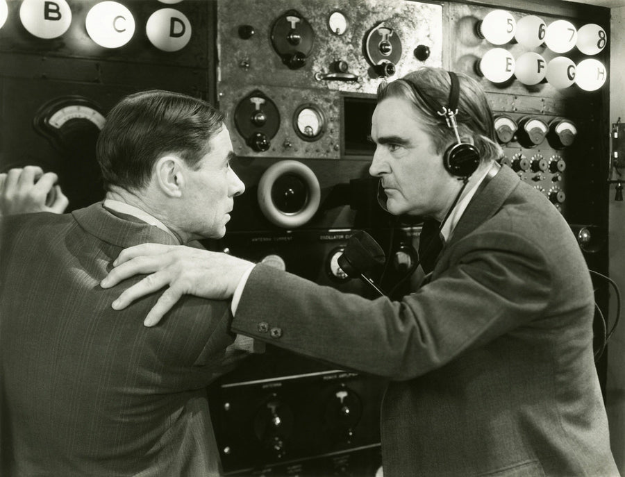 Panic in Control Room Wall Mural Wallpaper Mural Photo Color Original Custom Size