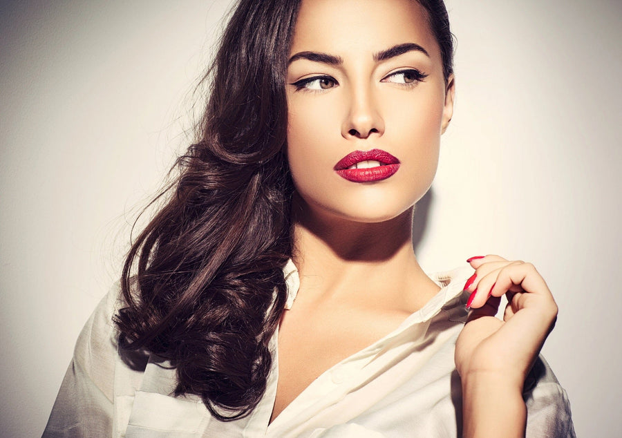 Red Lips Wall Mural - Peel and Stick Wall Murals Peel and stick Wall Mural photo Color Original Custom Size