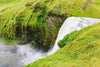 Skogafoss Waterfall Wall Mural Peel and stick Wall Mural Deposit Photo Color Original Custom Size