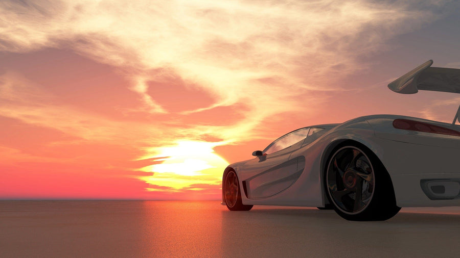 Sports Car Wall Mural Wallpaper Mural photo Color Original Custom Size