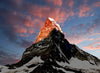 Sunrise Matterhorn Mountain Swiss Alps Wall Mural