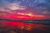 Sunset over Bay Wall Mural Peel and stick Wall Mural Deposit Photo Color Original Custom Size