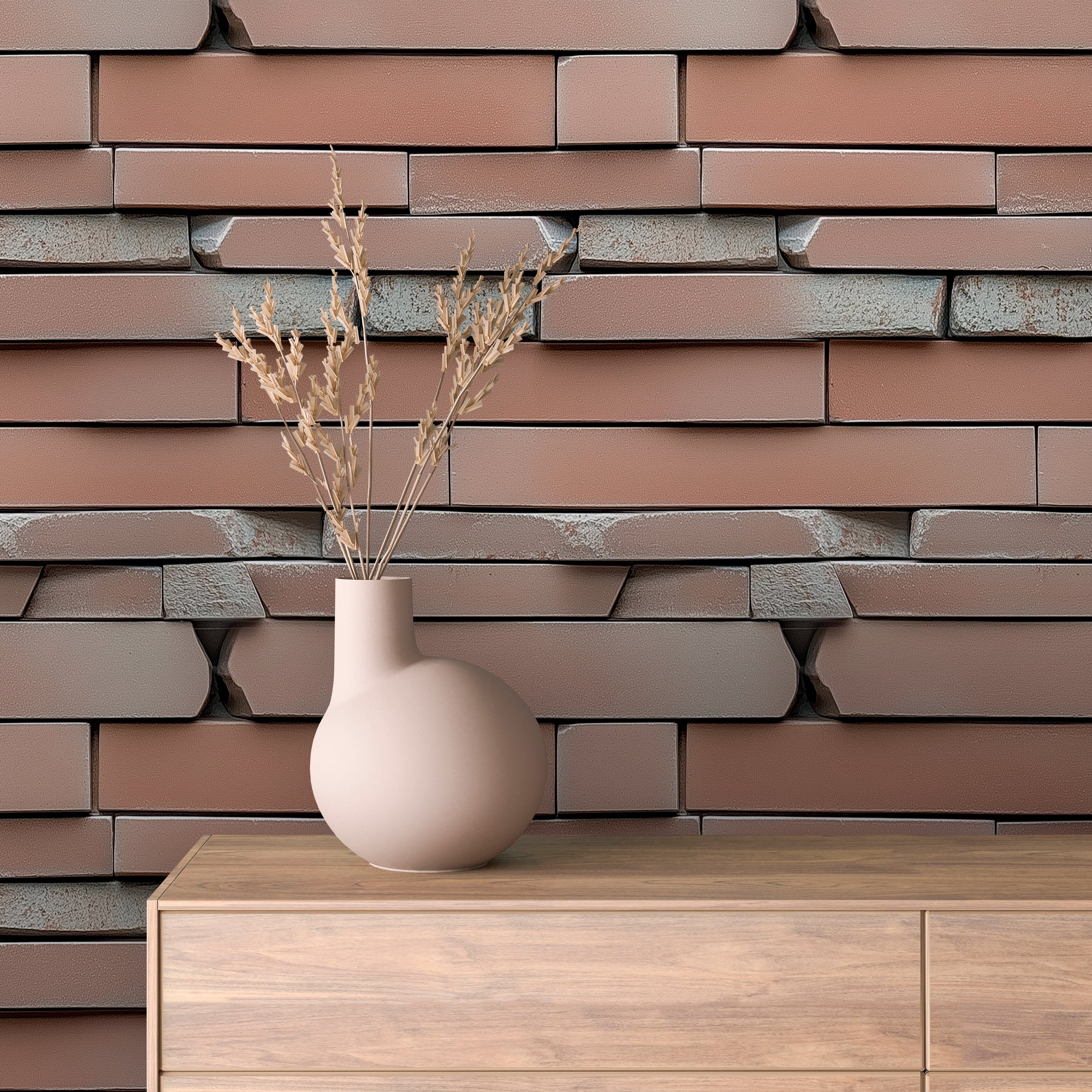 Timeless Bricks Wall Mural - PASWM