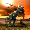 Tyrannosaurus Wall Mural Wallpaper Mural Deposit photo Color Original Custom Size