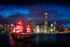 Victoria Harbour Wall Mural – Peel and Stick Wall Murals Peel and stick Wall Mural Color Original Custom Size