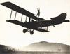 Woman Standing on Biplane Wall Mural Peel and stick Wall Mural Deposit photo Color Original Custom Size