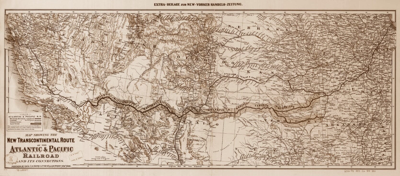 Pacific Railroad Wall Mural - PASWM